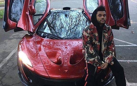 The Weeknd viaja en MacLaren. FOTO Instagram