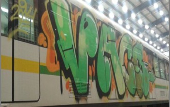 El Metro aseguró en un comunicado que esta foto que circula en redes sociales corresponde a hechos que ocurrieron en enero de 2014. FOTO ARCHIVO El Metro aseguró en un comunicado que esta foto que circula en redes sociales corresponde a hechos que ocurrieron en enero de 2014. FOTO ARCHIVO