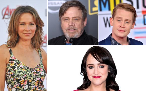 Jennifer Grey a la izquierda. Arriba Mark Hamill y Macaulay Culkin, abajo Mara Wilson. FOTOS Shutterstock y cortesía Jennifer Grey a la izquierda. Arriba Mark Hamill y Macaulay Culkin, abajo Mara Wilson. FOTOS Shutterstock y cortesía