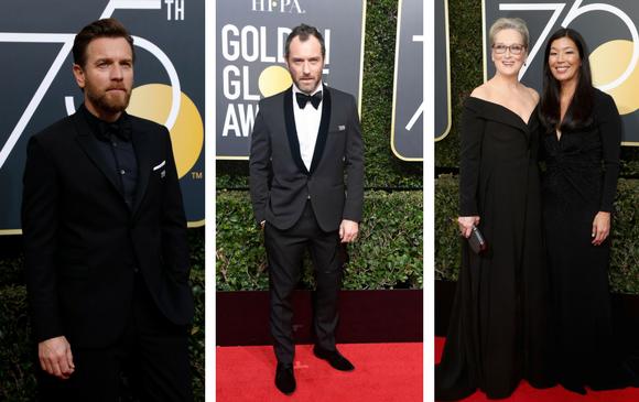 Ewan McGregor, Jude Law, Meryl Streep y Ai-jen Poo. FOTOS Reuters y AFP Ewan McGregor, Jude Law, Meryl Streep y Ai-jen Poo. FOTOS Reuters y AFP