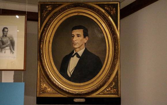 Óleo de Marceliano Vélez, de Francisco Antonio Cano. Sala semipermanente de la Colección de Historia