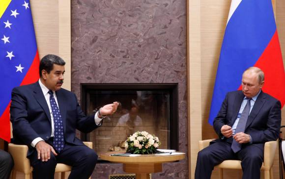 Nicolás Maduro, presidente de Venezuela, Vladimir Putin, presidente de Rusia. FOTO: EFE Nicolás Maduro, presidente de Venezuela, Vladimir Putin, presidente de Rusia. FOTO: EFE
