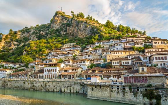 Berat es considerada la ciudad más antigua de Albania. FOTO SSTOCK Berat es considerada la ciudad más antigua de Albania. FOTO SSTOCK