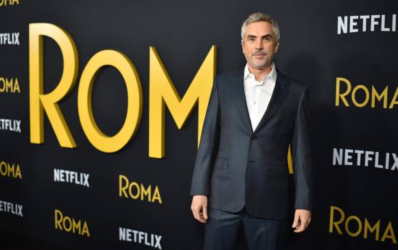 Con Roma, Cuarón ha hecho historia. FOTO AFP Con Roma, Cuarón ha hecho historia. FOTO AFP