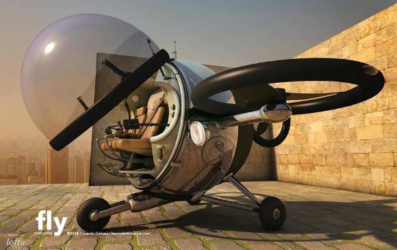 FOTO: Fly ™ Citycopter FOTO: Fly ™ Citycopter