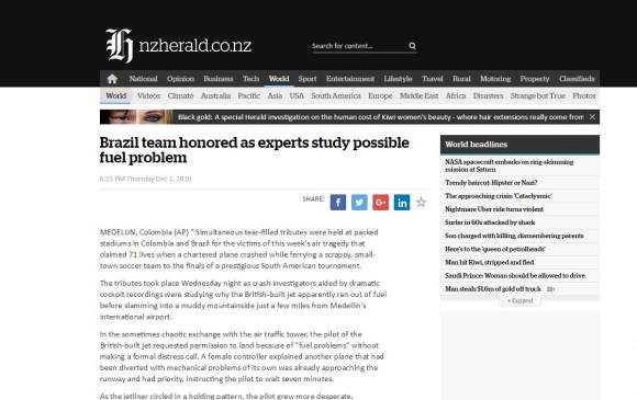 The New Zealand Herald de Nueva Zelanda The New Zealand Herald de Nueva Zelanda