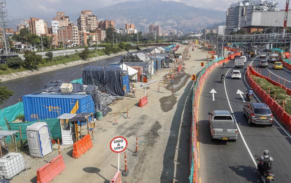Los trabajos en la avenida Regional hacen parte de la segunda etapa del proyecto Parques del Río.