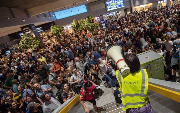 La policía evacua parte del aeropuerto de Frankfurt