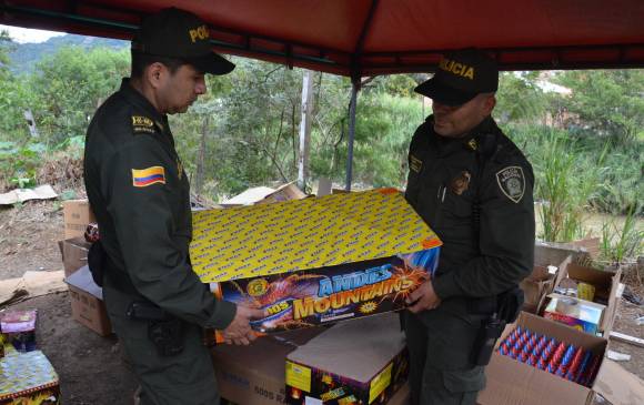 No hubo capturas en el operativo. FOTO CORTESÍA POLICÍA No hubo capturas en el operativo. FOTO CORTESÍA POLICÍA