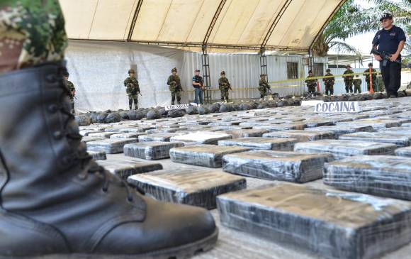 Cocaína colombiana representa el 92% de lo incautado en Estados Unidos