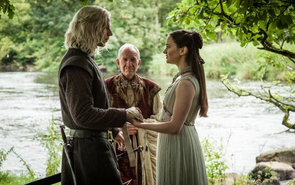 El matrimoino de Rhaergar Targaryen y Lianna Stark, uno de los secretos mejores guardados de toda la temporada. FOTO Cortesía HBO El matrimoino de Rhaergar Targaryen y Lianna Stark, uno de los secretos mejores guardados de toda la temporada. FOTO Cortesía HBO