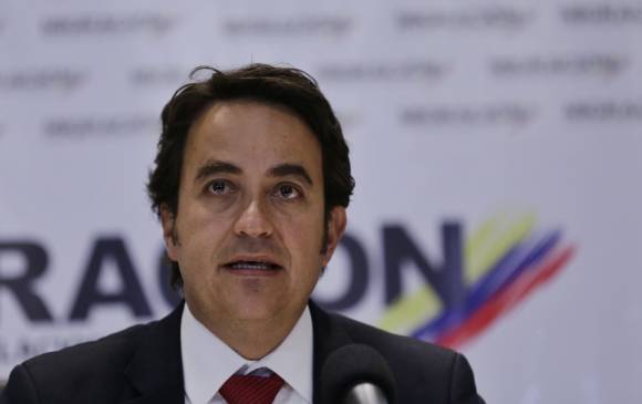 Declaraciones de Migración Colombia sobre el fenómeno de migración de venezolanos. En la foto: Christian Krüger, director de Migración Colombia. Crédito: Colprensa. Declaraciones de Migración Colombia sobre el fenómeno de migración de venezolanos. En la foto: Christian Krüger, director de Migración Colombia. Crédito: Colprensa.