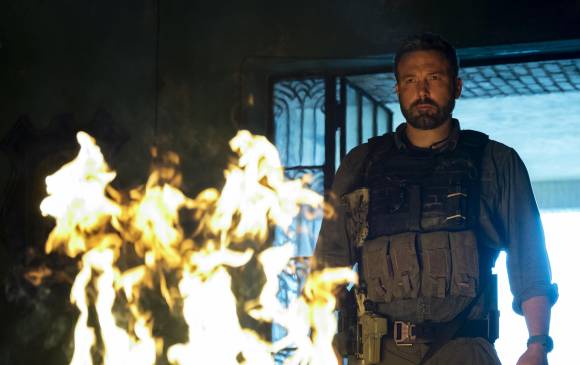 Ben Affleck en Triple Frontera. FOTO Cortesía Netflix Ben Affleck en Triple Frontera. FOTO Cortesía Netflix