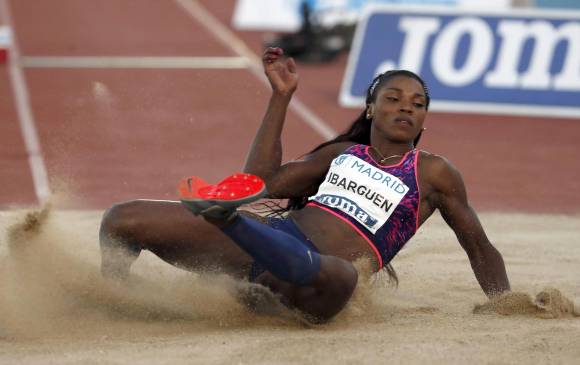 Caterine Ibargüen, segunda victoria en 48 horas Caterine Ibargüen, segunda victoria en 48 horas