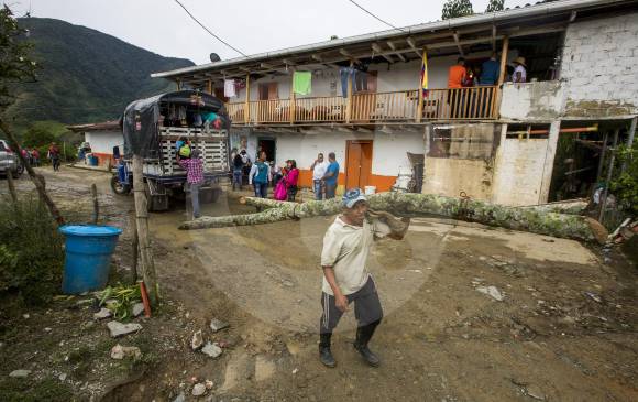 Más de tres horas se necesitan para llegar al corregimiento Pueblo Nuevo (foto) desde el municipio de Briceño. FOTOS esteban vanegas.