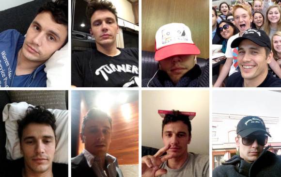 El actor hizo una defensa a las selfies en 2013 y luego cerro su cuenta de Instagram. FOTOS @jamesfrancotv El actor hizo una defensa a las selfies en 2013 y luego cerro su cuenta de Instagram. FOTOS @jamesfrancotv