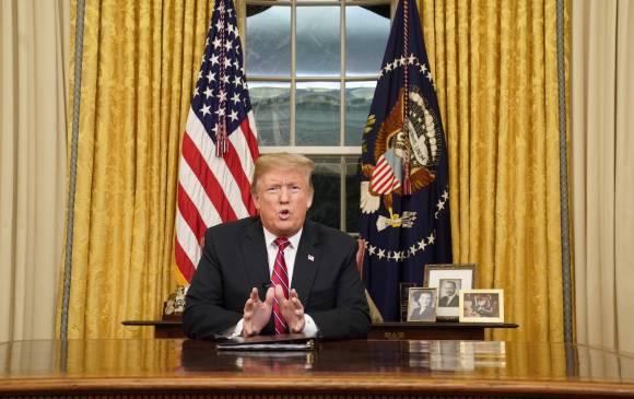 Trump llega a Texas e insiste en la construcción de un muro Trump llega a Texas e insiste en la construcción de un muro
