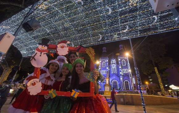 Así luce la navidad en La Estrella, sur del Aburrá. FOTO MANUEL SALDARRIAGA Así luce la navidad en La Estrella, sur del Aburrá. FOTO MANUEL SALDARRIAGA