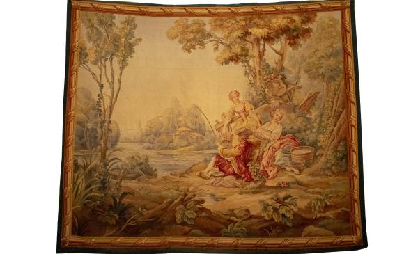 Tapices de AubussonSiglo XV Boucher y Fragonard