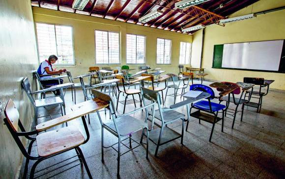Hay alerta por la alta deserción escolar. FOTOS JAIME PÉREZ Hay alerta por la alta deserción escolar. FOTOS JAIME PÉREZ
