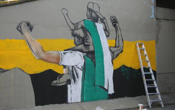 Las intervenciones hacen parte de la estrategia de Cultura de Fútbol que lidera la administración municipal para que el fútbol en la capital antioqueña sea una fiesta. FOTO CORTESÍA ALCALDÍA DE MEDELLÍN Las intervenciones hacen parte de la estrategia de Cultura de Fútbol que lidera la administración municipal para que el fútbol en la capital antioqueña sea una fiesta. FOTO CORTESÍA ALCALDÍA DE MEDELLÍN