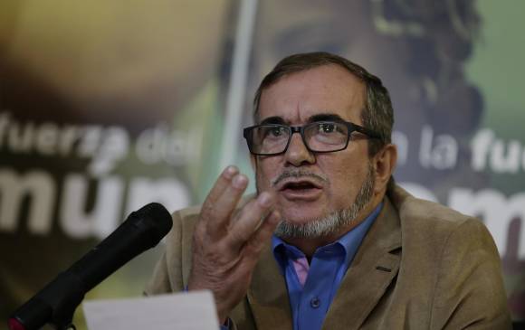 Rodrigo Londoño líder de la Farc