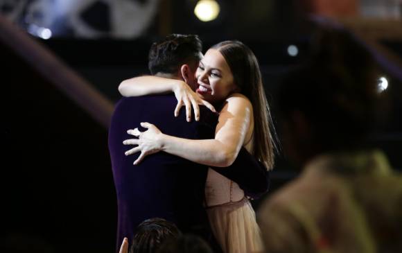 La actriz Lina Tejeiro y su novio, el cantante Andy Rivera. FOTO COLPRENSA La actriz Lina Tejeiro y su novio, el cantante Andy Rivera. FOTO COLPRENSA