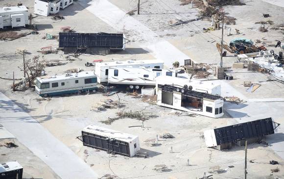 Estragos del huracán Irma en Florida. FOTO AFP Estragos del huracán Irma en Florida. FOTO AFP