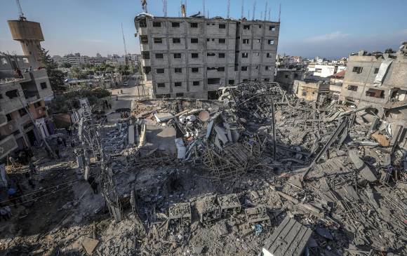 Bombardeos en la Franja de Gaza. FOTO: EFE Bombardeos en la Franja de Gaza. FOTO: EFE
