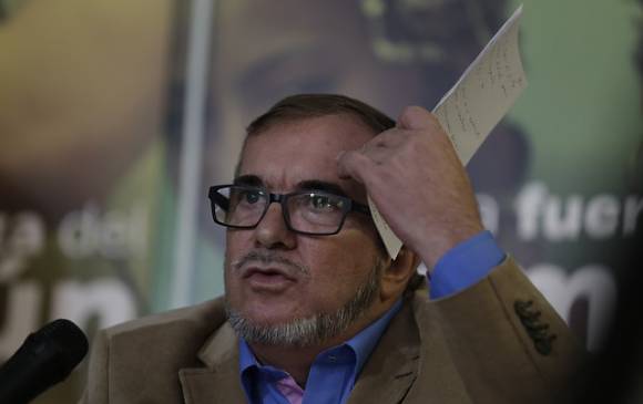 Rodrigo Londoño conocido como Timochenko. CRÉDITO COLPRENSA