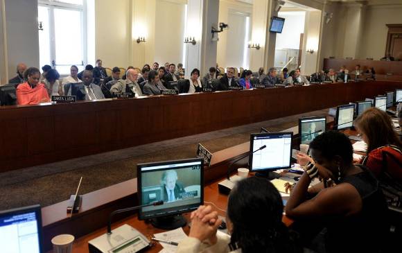Los embajadores ante la OEA rechazaron este lunes la solicitud colombiana de convocar a una reunión de cancilleres para estudiar la crisis con Venezuela. FOTO CORTESÍA