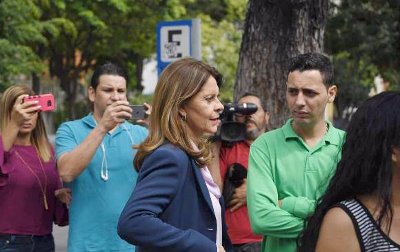 Hospitalizan a Marta Lucía Ramírez por accidente casero
