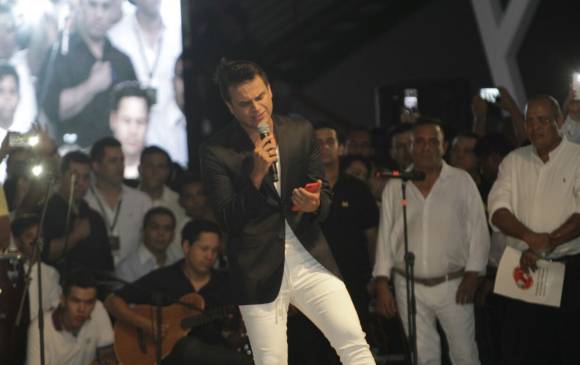 Silvestre Dangond en el homenaje a Martín Elías. FOTO Cortesía El Universal. Silvestre Dangond en el homenaje a Martín Elías. FOTO Cortesía El Universal.