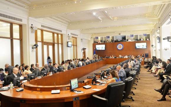 Los embajadores ante la OEA rechazaron este lunes la solicitud colombiana de convocar a una reunión de cancilleres para estudiar la crisis con Venezuela. FOTO CORTESÍA