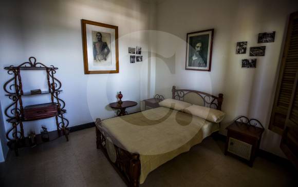 Ambientación de una habitación, ahora para exhibición del Hotel Magdalena como museo. FOTO JULIO CÉSAR HERRERA Ambientación de una habitación, ahora para exhibición del Hotel Magdalena como museo. FOTO JULIO CÉSAR HERRERA