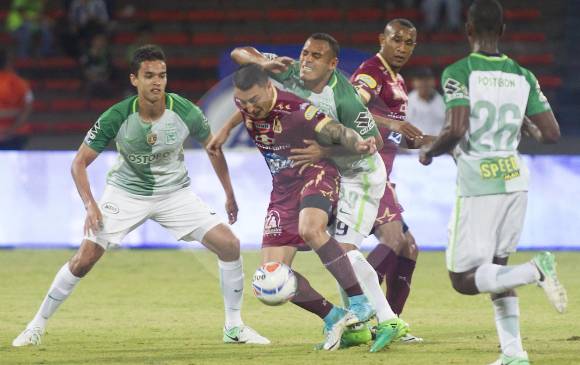 Tolima toma una pequeña ventaja ante Nacional