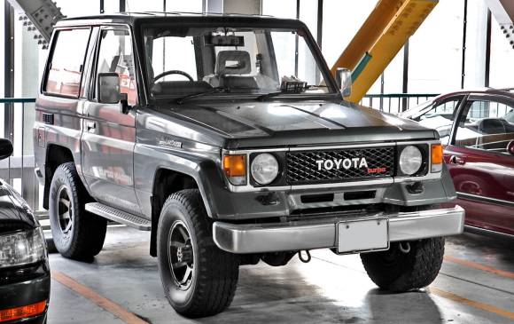 Toyota Land Cruiser 70 Light de 1984, que luego evolucionó a la Prado. FOTO Wikipedia