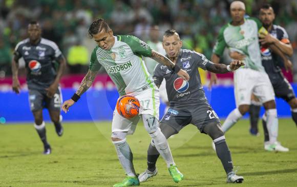 El último duelo entre Nacional y Millonarios en el Atanasio lo ganó el verde 1-0 con gol de Dayro Moreno