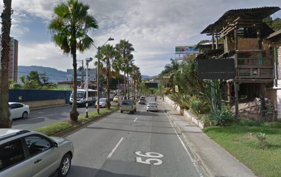 La cámara de Las Palmas es una de las que mayores infractores caza. FOTO GOOGLE STREET VIEW La cámara de Las Palmas es una de las que mayores infractores caza. FOTO GOOGLE STREET VIEW