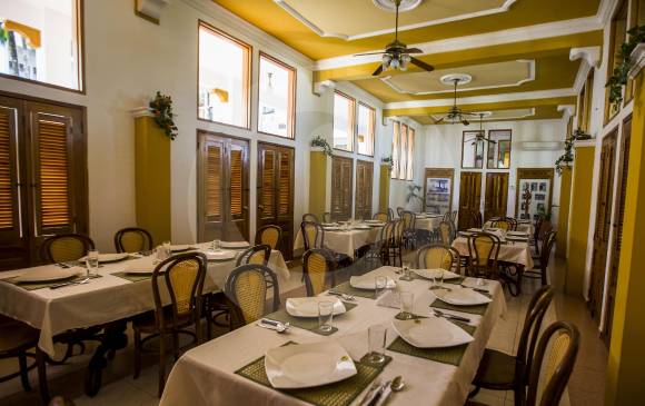 Comedor del Hotel Magdalena, donde se hacían las recepciones de matrimonios y eventos importantes. FOTO JULIO CÉSAR HERRERA Comedor del Hotel Magdalena, donde se hacían las recepciones de matrimonios y eventos importantes. FOTO JULIO CÉSAR HERRERA