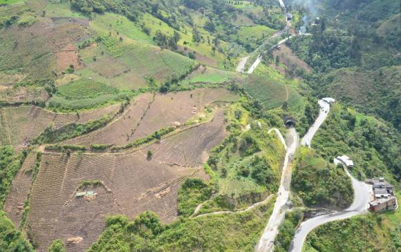 El proyecto minero La Colosa, en el municipio de Cajamarca, despertó una fuerte disputa entre ambientalistas, autoridades municipales y empresas mineras. FOTO Cortesía El Nuevo día