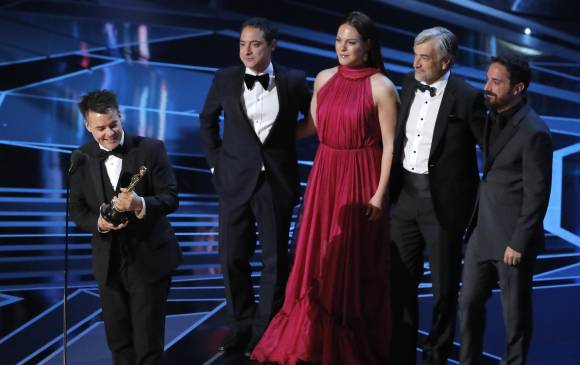 Chile celebra el galardón de Una mujer fantástica. FOTO Reuters Chile celebra el galardón de Una mujer fantástica. FOTO Reuters