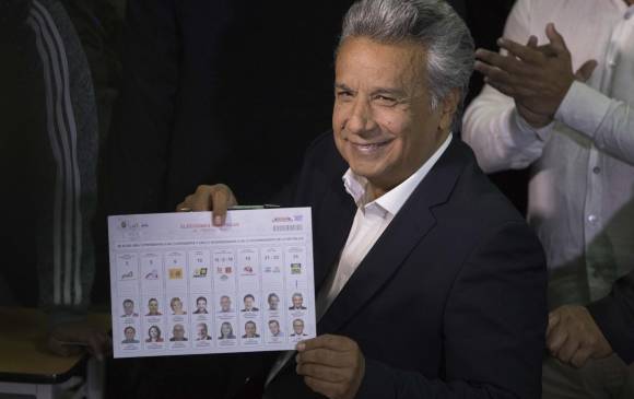 La llegada de Lenín Moreno a la presidencia de Ecuador significó un cambio ideológico para su país. FOTO: COLPRENSA