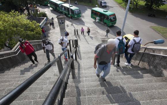 La imagen no corresponde a la estación donde ocurrió el accidente. FOTO ARCHIVO (EDWIN BUSTAMANTE)