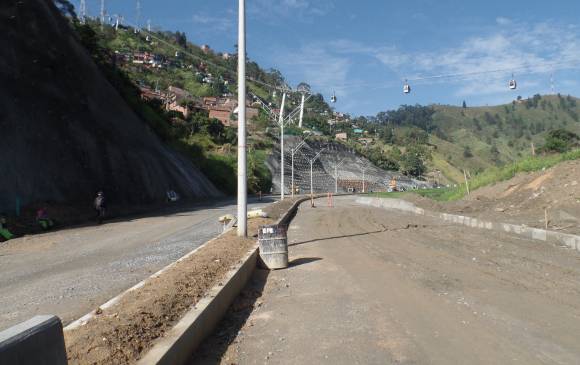 Las obras de doble calzada de los 4,1 kilómetros que conectan con el Túnel de Occidente Fernando Gómez Martínez avanzan en un un 94%. Foto José Loaiza. FOTO JOSÉ F. LOAIZA Las obras de doble calzada de los 4,1 kilómetros que conectan con el Túnel de Occidente Fernando Gómez Martínez avanzan en un un 94%. Foto José Loaiza. FOTO JOSÉ F. LOAIZA