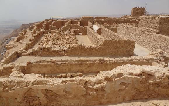 Fortaleza de Masada, en Israel. Foto: cortesía Claudia Arbeláez. Fortaleza de Masada, en Israel. Foto: cortesía Claudia Arbeláez.