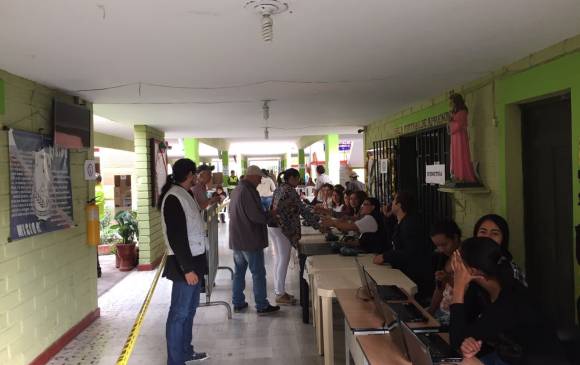 Durante la jornada electoral no se registraron denuncias por delitos electorales o por alteraciones de orden público. Foto Registraduría Durante la jornada electoral no se registraron denuncias por delitos electorales o por alteraciones de orden público. Foto Registraduría