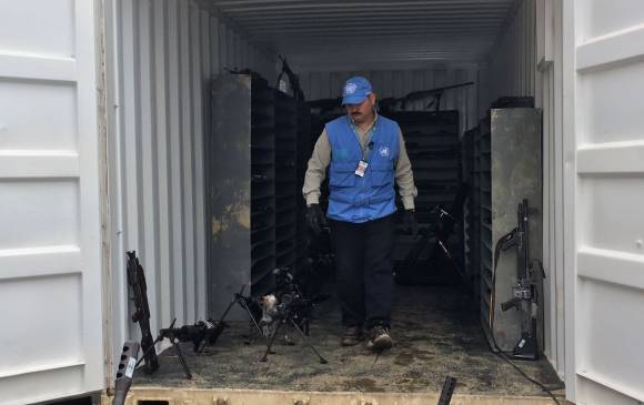 Atacan a equipo de la ONU cuando extraía explosivos de Farc