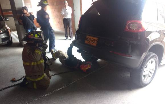 CORTESÍA BOMBEROS ENVIGADO