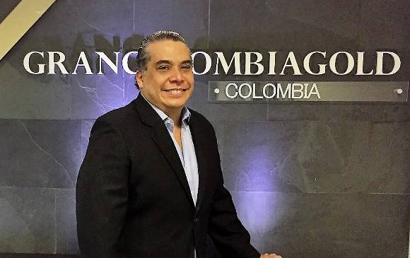 José Ignacio Noguera, vocero de Gran Colombia Gold. FOTO Cortesía